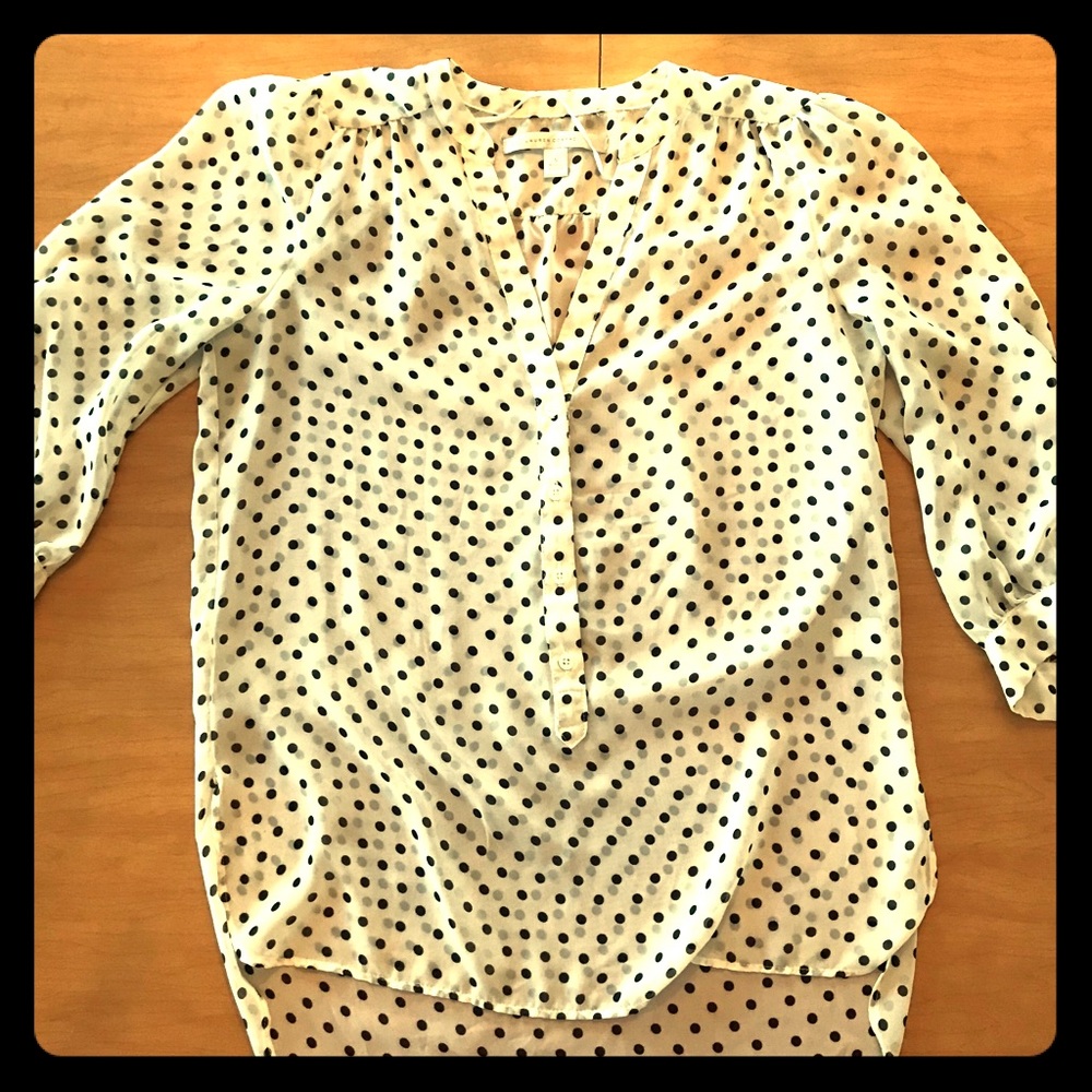Polka dot blouse by LC